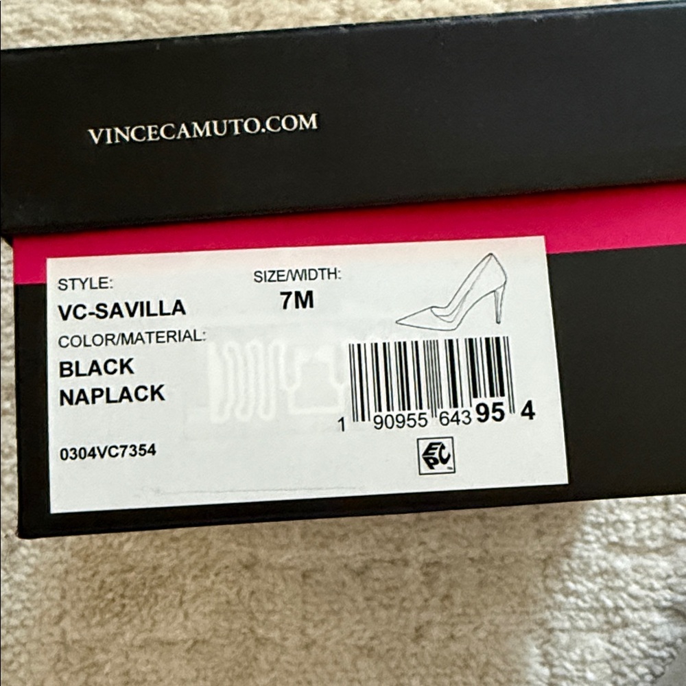 Vince Camuto heels - worn once - Picture 3 of 4